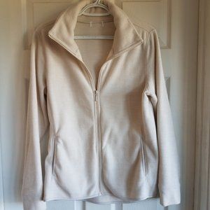 Ivory Fleece Jacket